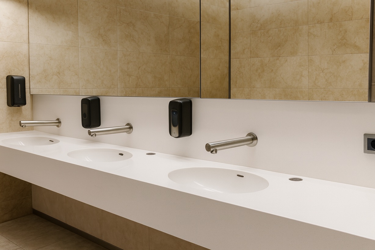 Printed specification checklist for automatic soap dispensers