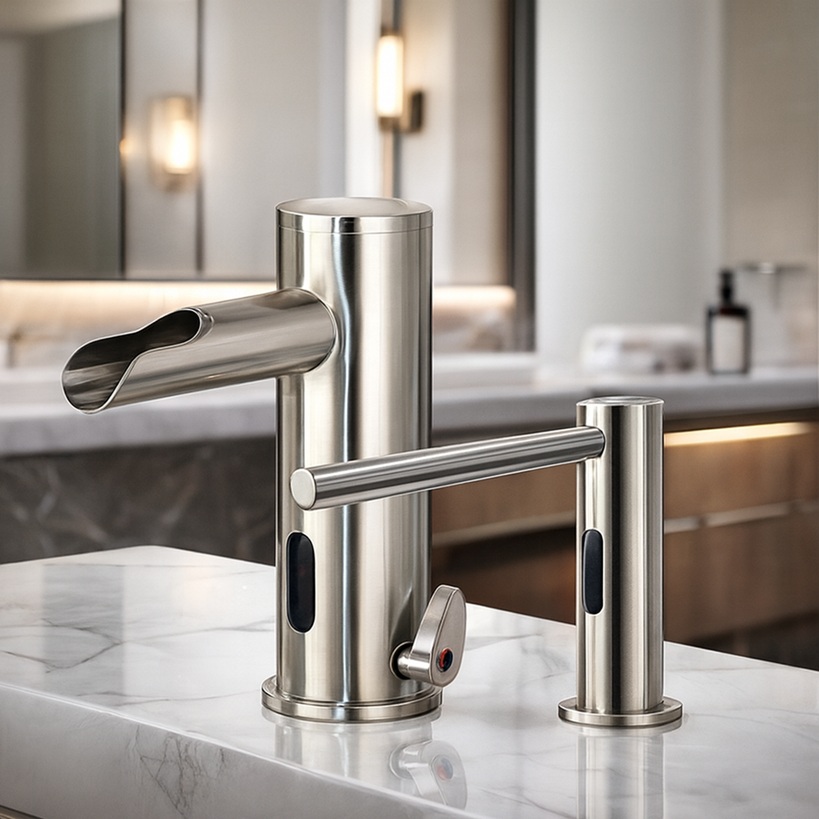 Stainless steel fixture resisting corrosion