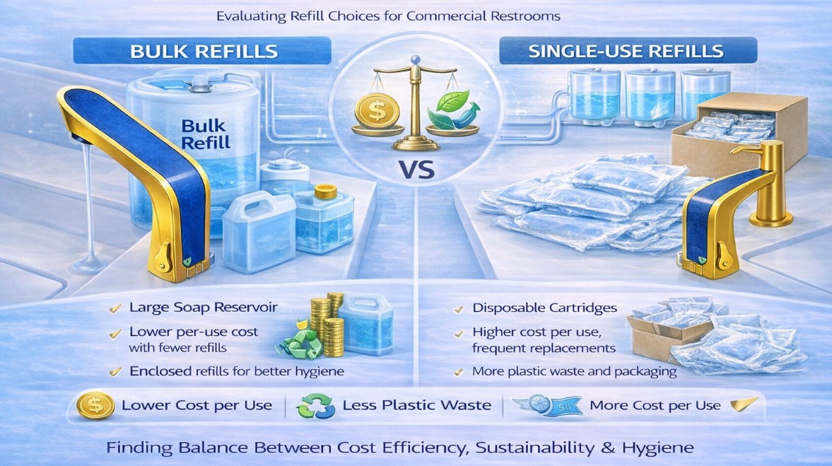 Bulk vs Single-Use Refills: Economics, Sustainability & Hygiene Trade-Offs