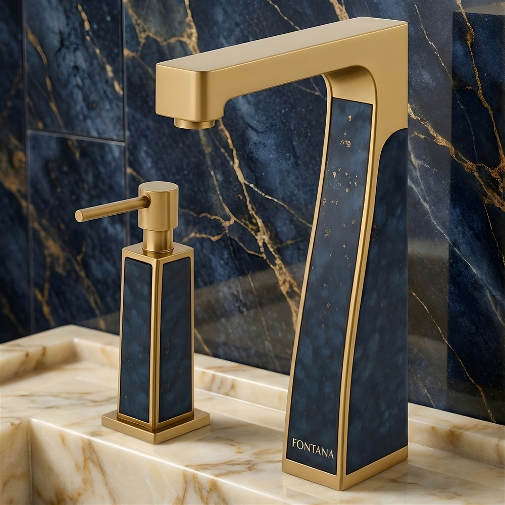 Proper alignment of automatic soap dispenser relative to sink basin