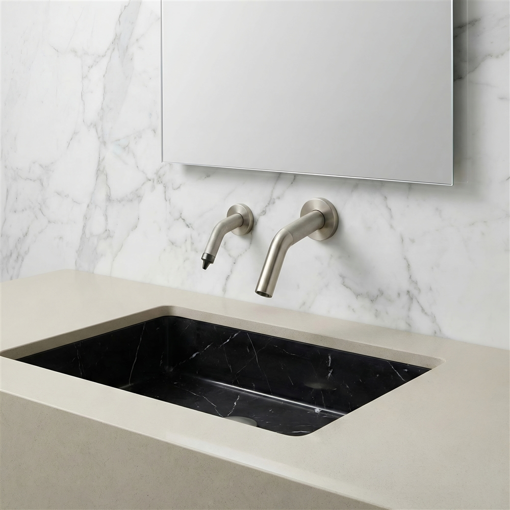 Wall mounted automatic soap dispenser
