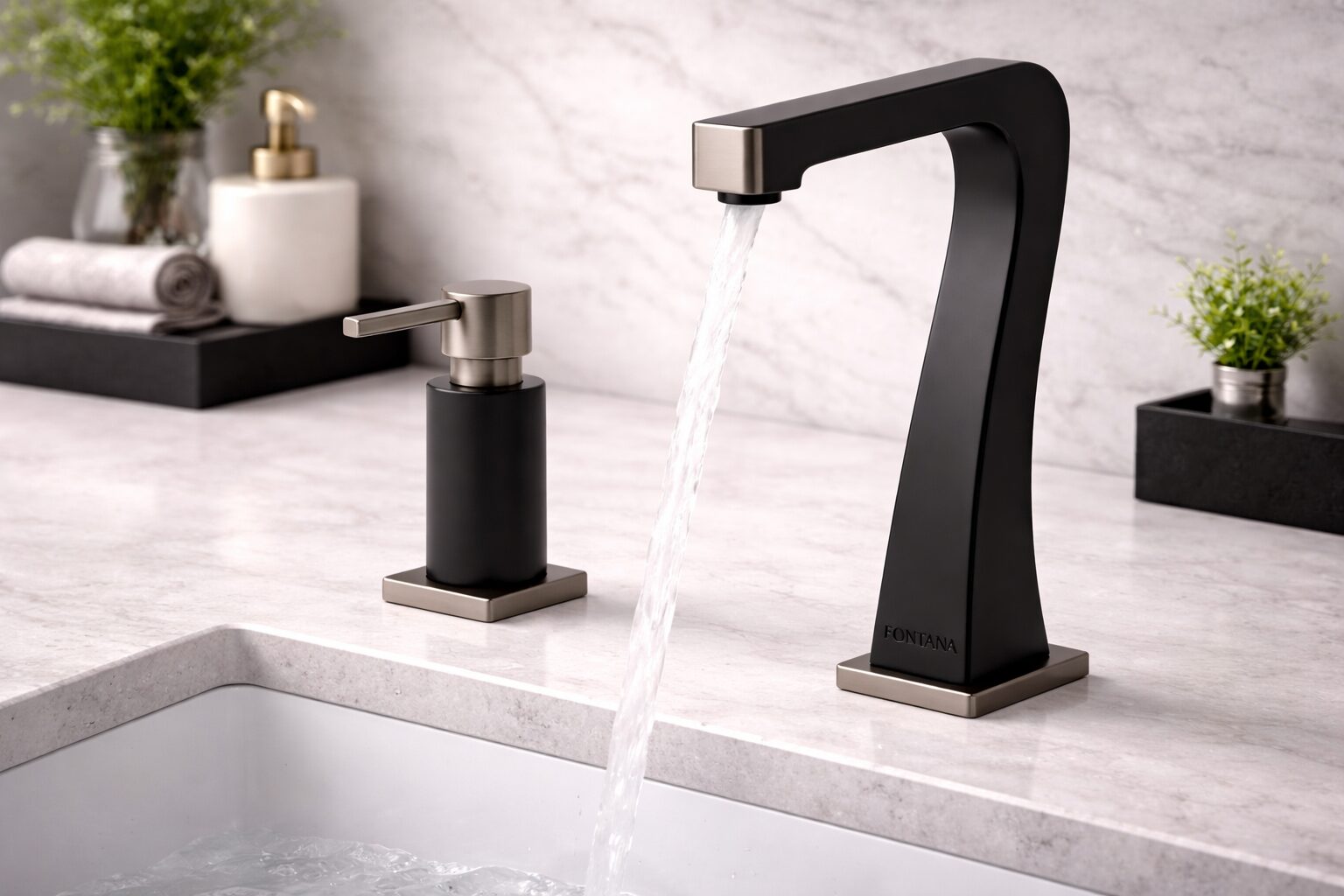 bathroom lighting and reflections