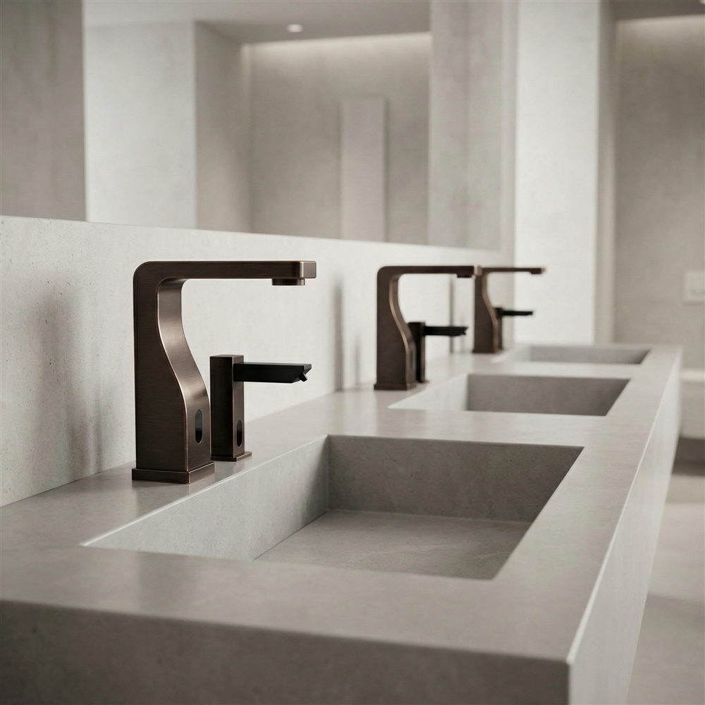 Accessible commercial soap dispenser website experience with readable content and simple navigation