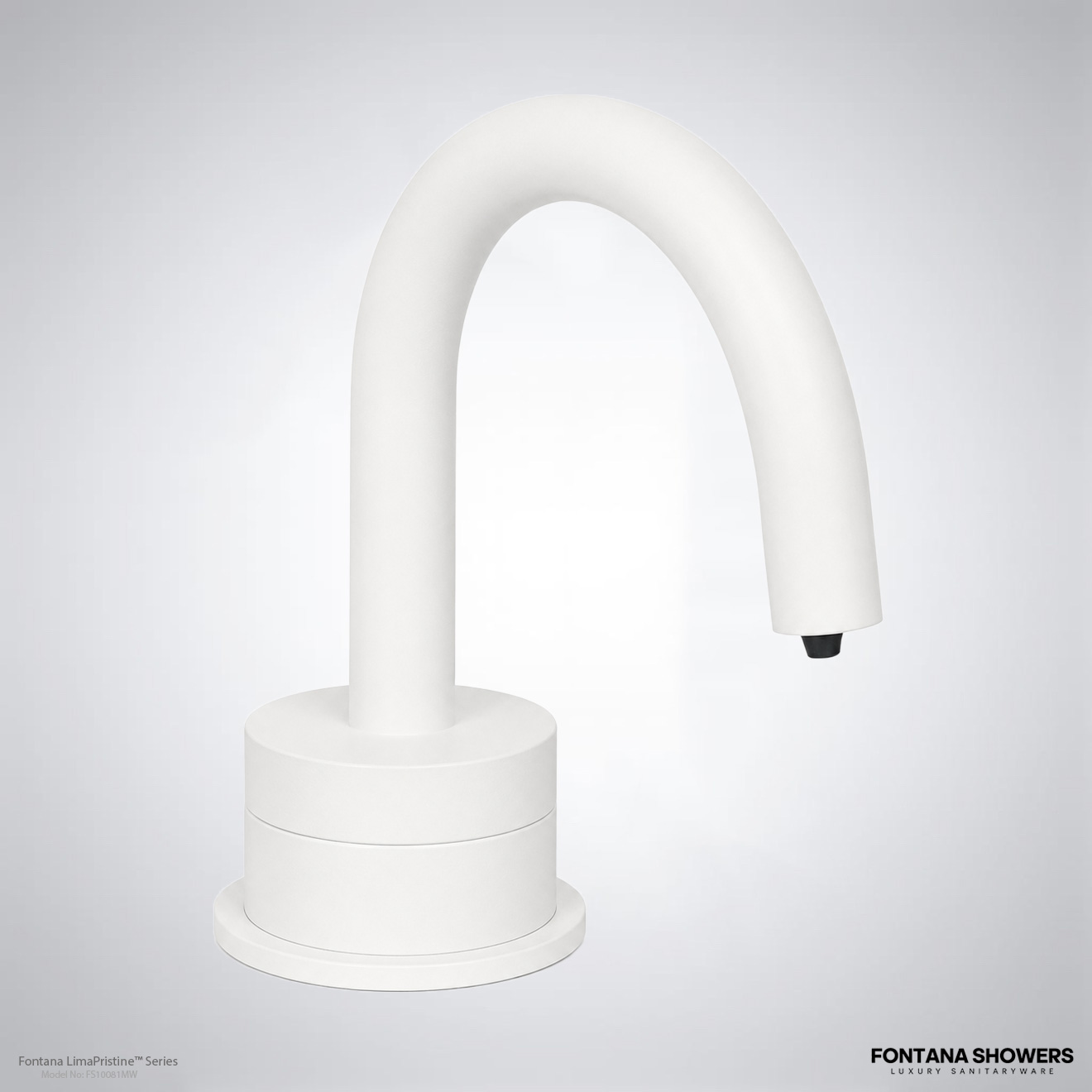 Capacitive soap dispenser sensor detecting hand proximity through a nonmetallic housing