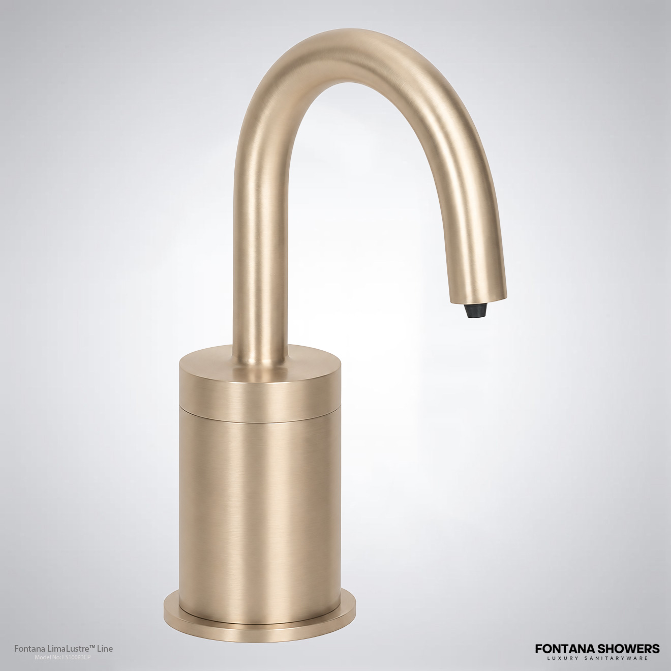 Slim premium chrome automatic infrared foam soap dispenser for commercial counter installation