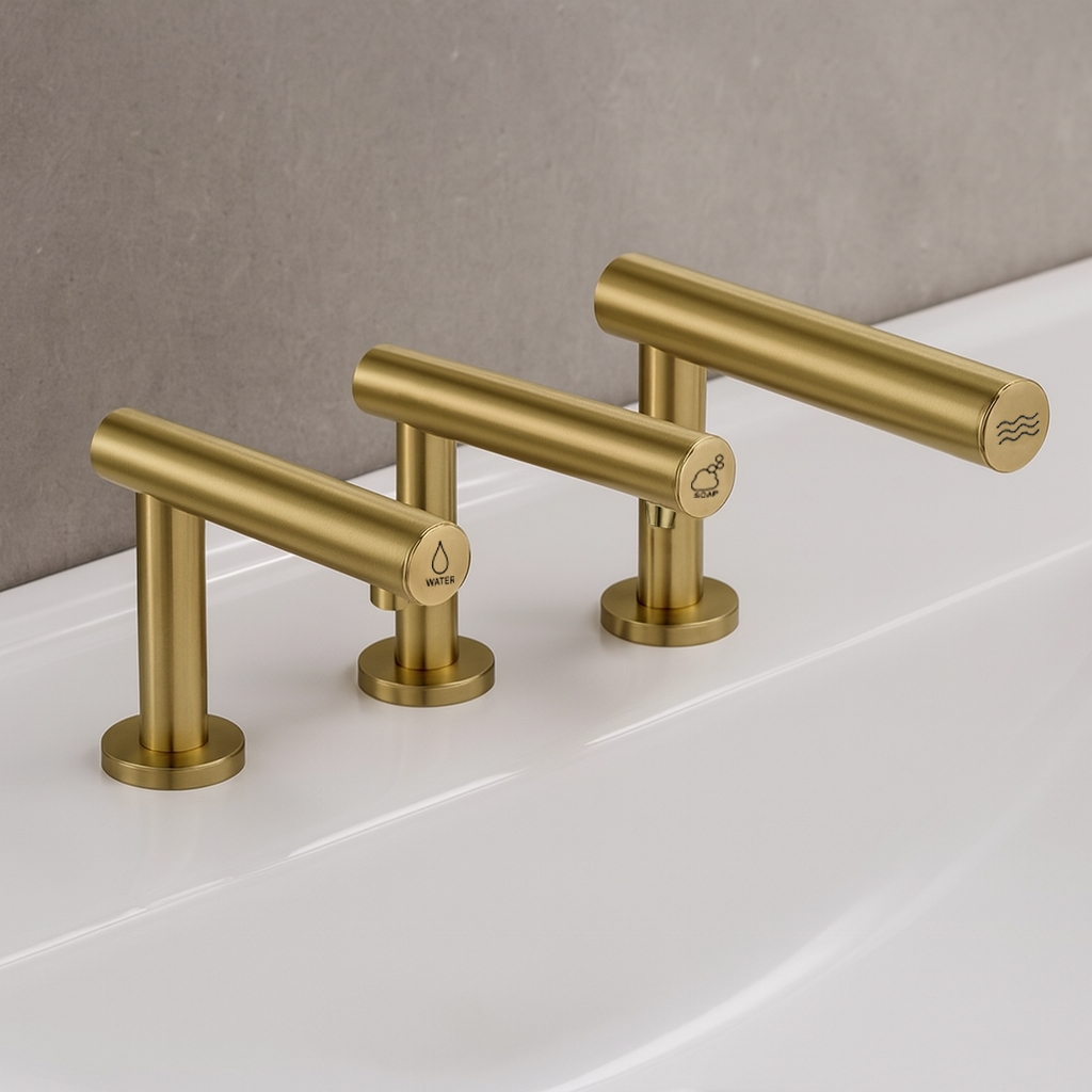 Research and industry insight graphic for automatic soap dispenser sensor technologies