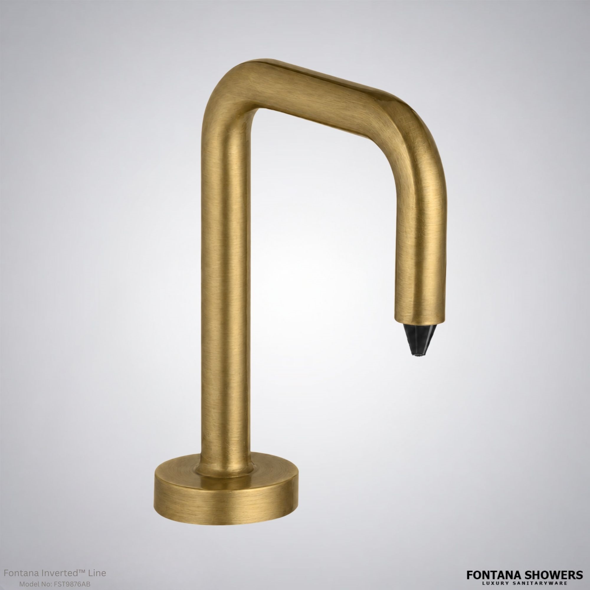Antique brass automatic commercial restroom fixture reference
