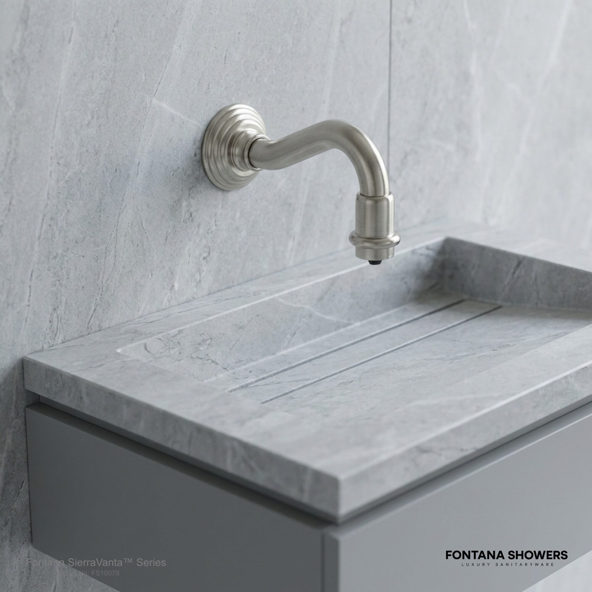 Top fill soap tank for commercial restroom stations
