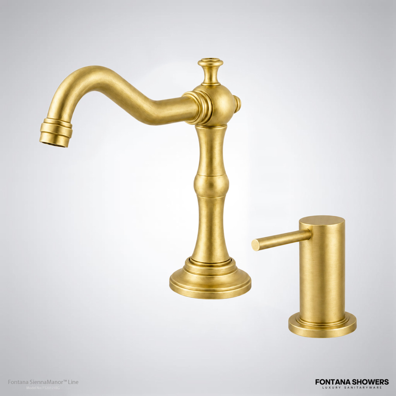 High traffic commercial washroom with multiple sinks and wall mounted soap dispensers
