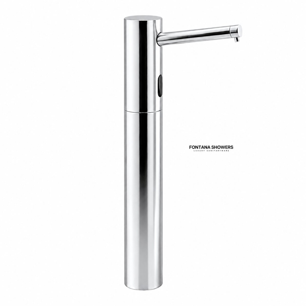 Back service mounting detail of commercial automatic soap dispenser housing